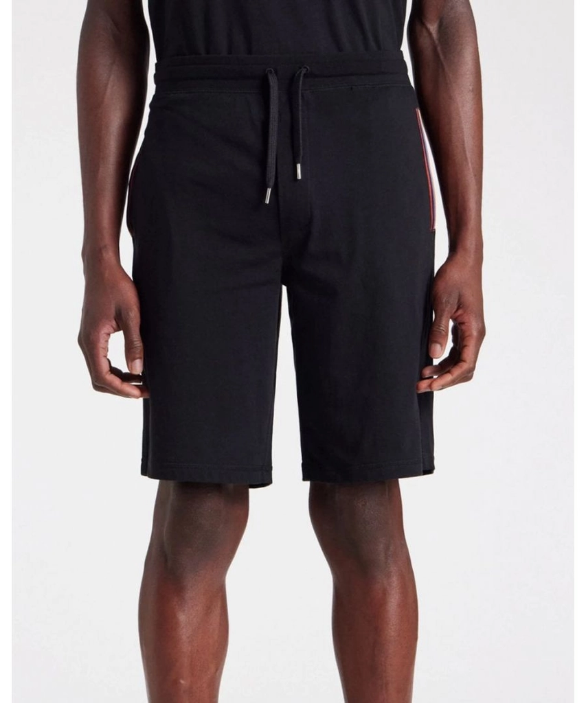 Paul Smith Mens Cotton Jersey Lounge Shorts - Black - Size X-Large